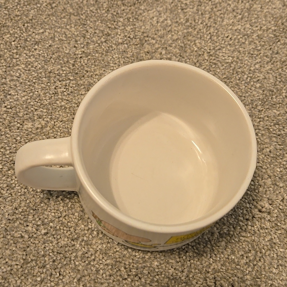 Vintage ZIGGY Soup Du Jour Of The Day Stoneware Mug 1980 Tom Wilson Soup Mug - Picture 3 of 5